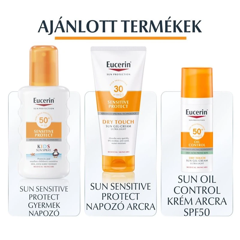 Eucerin After Sun Relief napozás utáni gél-krém