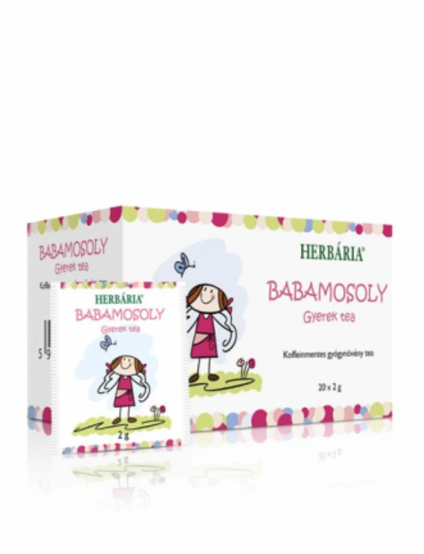 Herbária Babamosoly Gyerek tea, filteres,koffeinmentes