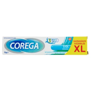 Corega Erős Original műfogsorrögzítő krém XL