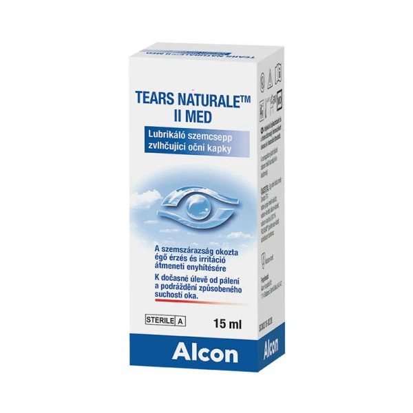 Tears Naturale II Med Lubrikáló Szemcsepp