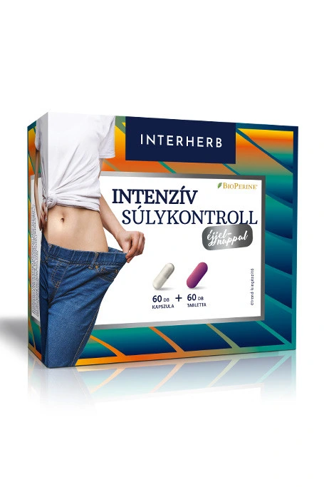 Interherb Intenzív SÚLYKONTROLL 2x60 db kapszula+tabletta - 2x60x