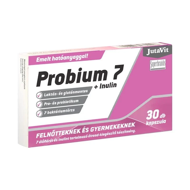 Jutavit probium 7 + inulin kapszula