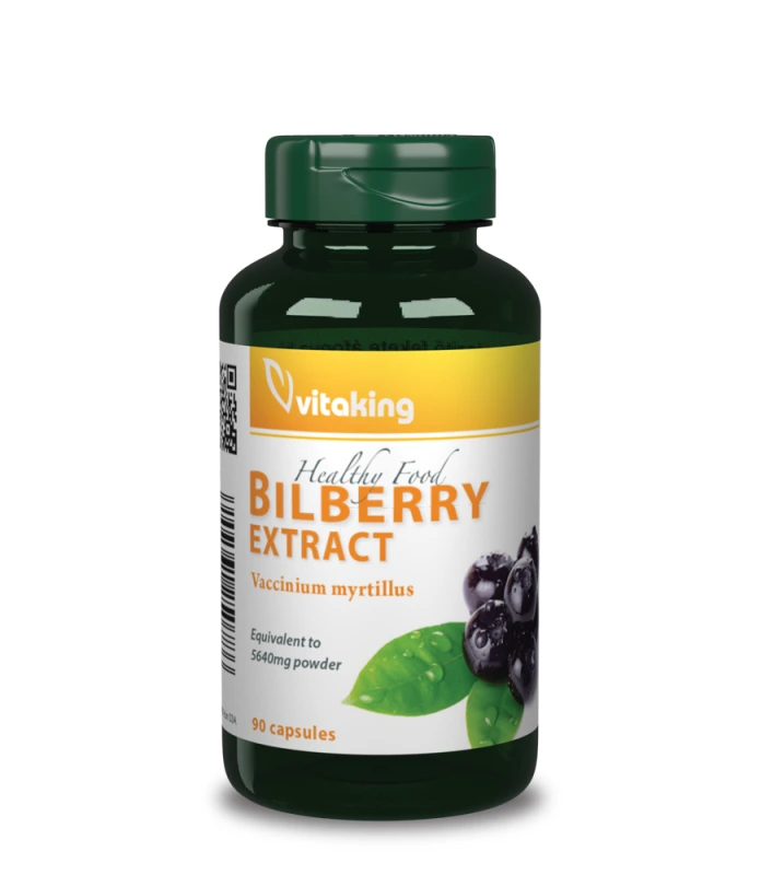 Vitaking Bilberry Fekete Áfonya kapszula