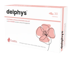 Delphys D-vitamin EGCG +B6 vitamin étrend-kiegészítő tabletta