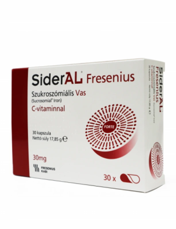 SiderAL Vas C vitaminnal kapszula