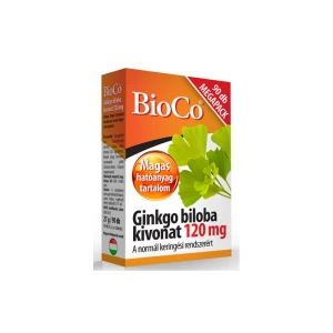 BioCo Ginkgo Biloba kivonat 120 mg Megapack