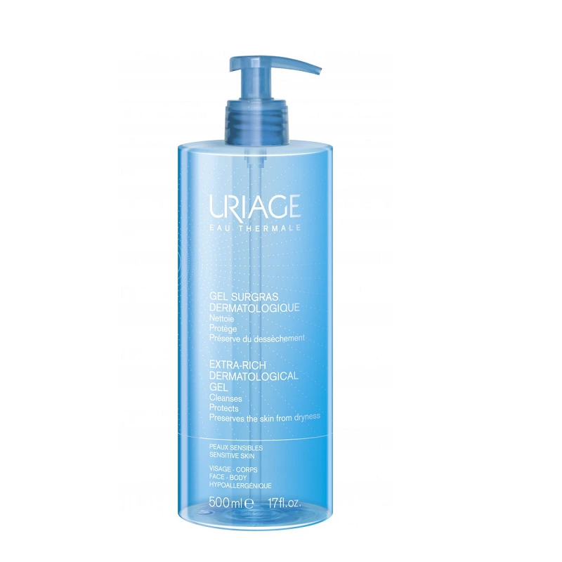 Uriage Gel Surgras Dermatologique tusfürdő