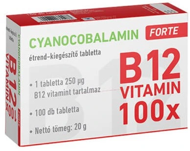 Cyanocobalamin 250 mcg FORTE tabletta
