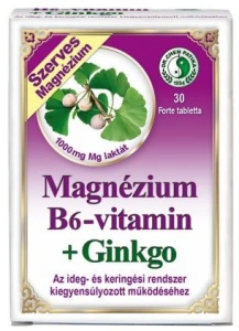 Dr. CHEN Magnézium B6 Ginkgo Forte tabletta
