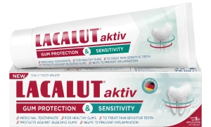 Lacalut fogkrém Aktiv Gum Protection&Sensitivity