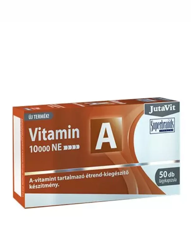 JutaVit A-vitamin 10000NE lágy kapszula