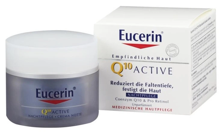 Eucerin Q10 Active Ránctalanító éjszakai krém