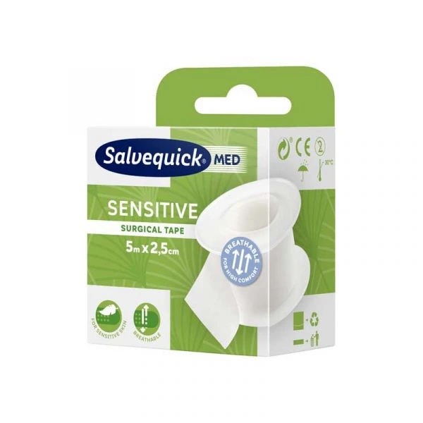 Salvequick ragtapasz érzékeny bőrre(5927) - 5mx2,5cm