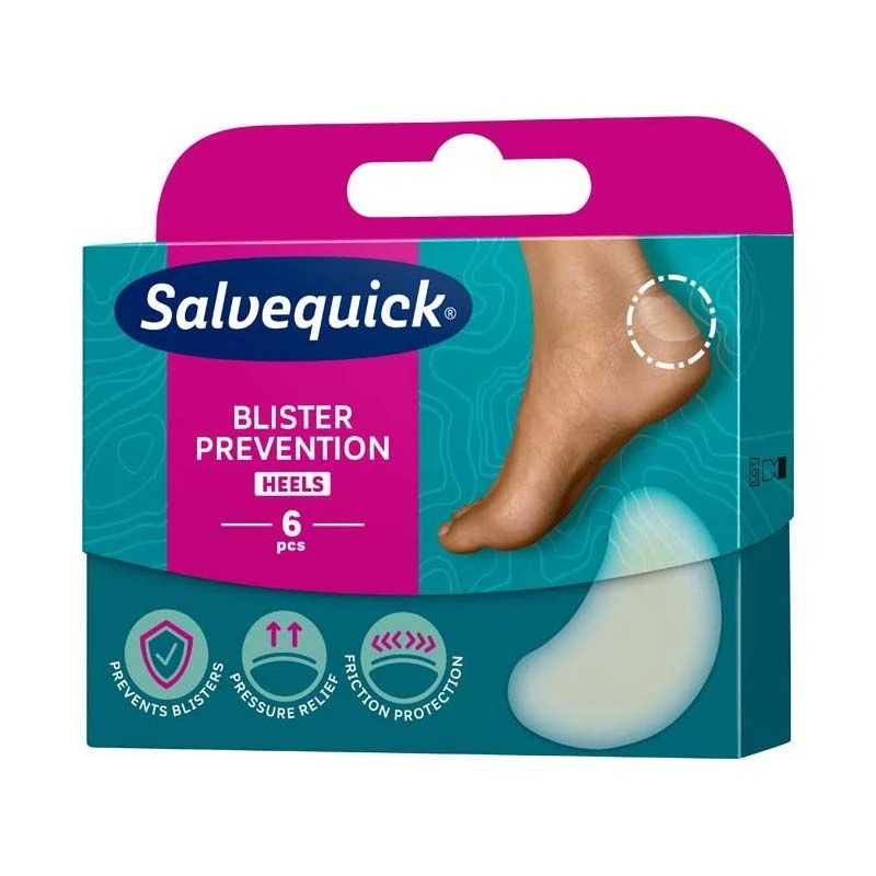 Salvequick hólyag és horzsolás sebtapasz sarokra
