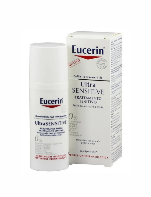 Eucerin Ultra Sensitive arcápoló krém normál/vegyes bőrre