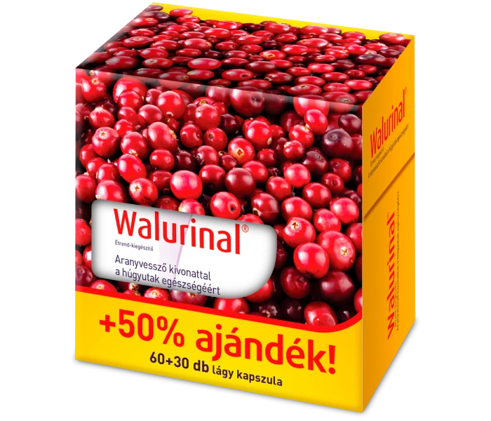 Walmark Walurinal aranyvesszővel lágy kapszula - 90x (60+30x)