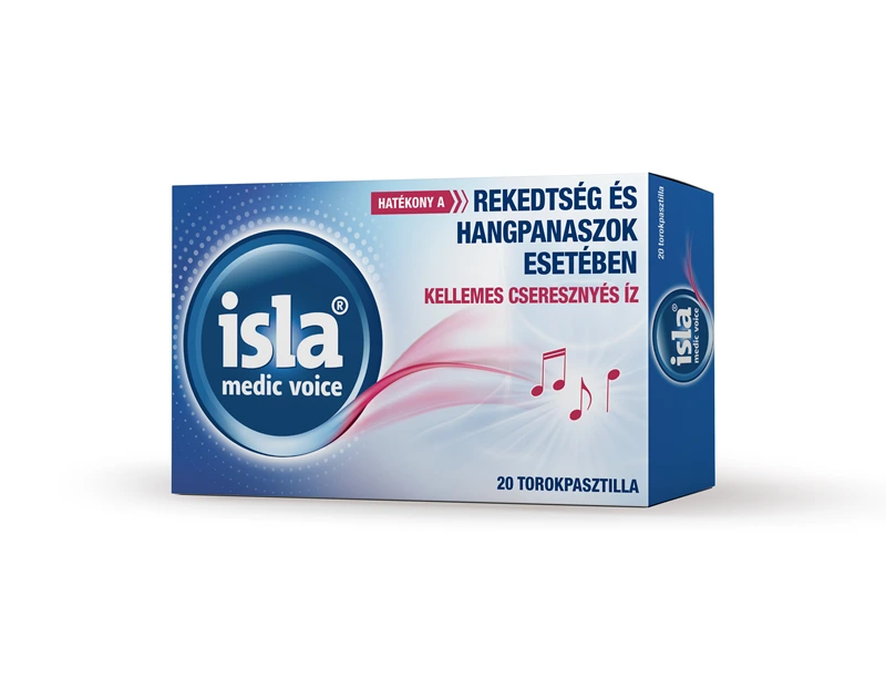 Isla Medic  Voice torokpasztilla Alpen Pharma