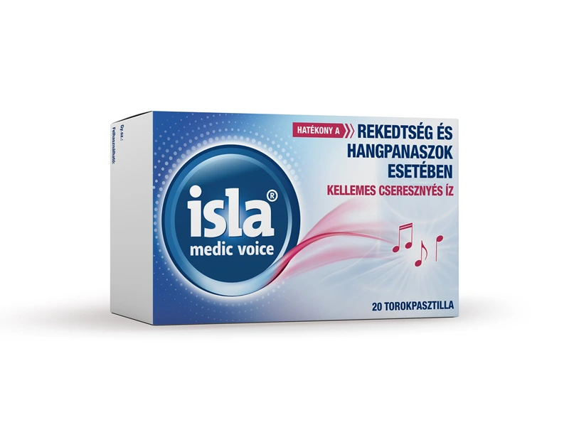 Isla Medic  Voice torokpasztilla Alpen Pharma