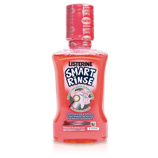 Listerine Smart Rinse Mild Berry szájvíz gyermekek