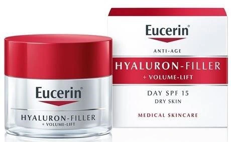 Eucerin Hyaluron-Filler+Volume Lift nappali arckrém száraz bőrre