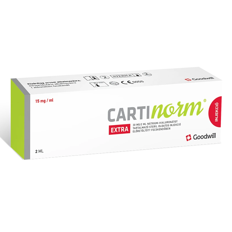 Cartinorm Extra injekció előretöltött fecskendőben Goodwill