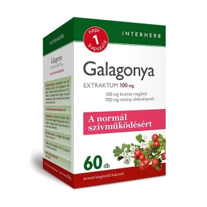 Interherb Napi 1 Galagonya Extraktum kapszula