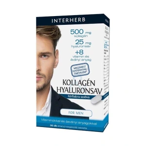 Interherb Kollagén&Hyaluronsav For Men tabletta