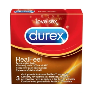 Óvszer Durex Real Feel
