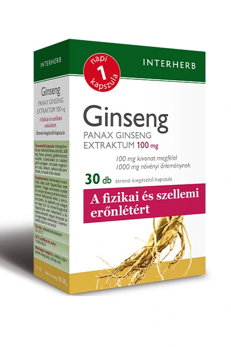 Interherb Napi 1 ginseng extraktum kapszula