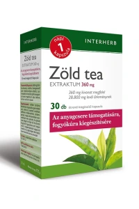 Interherb Napi 1 Zöldtea extraktum kapszula