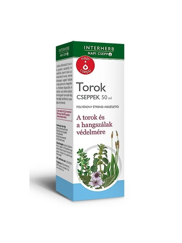 Interherb Napi Csepp Torokcseppek