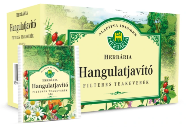 Herbária Hangulatjavító tea filteres