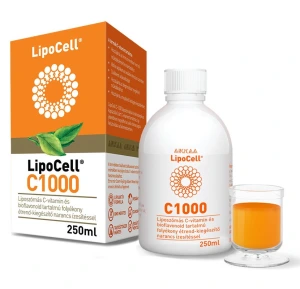 LipoCell C1000 liposzómás C-vitamin folyékony, narancs