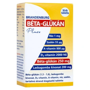 Brandenburg B-glükán Plusz tabletta