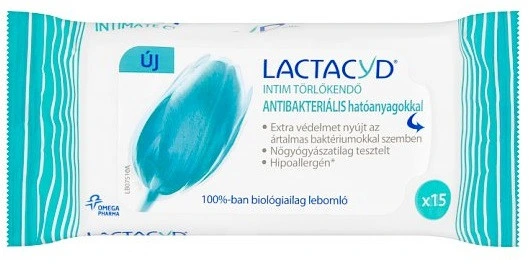 Lactacyd Femina intim tisztasági kendő