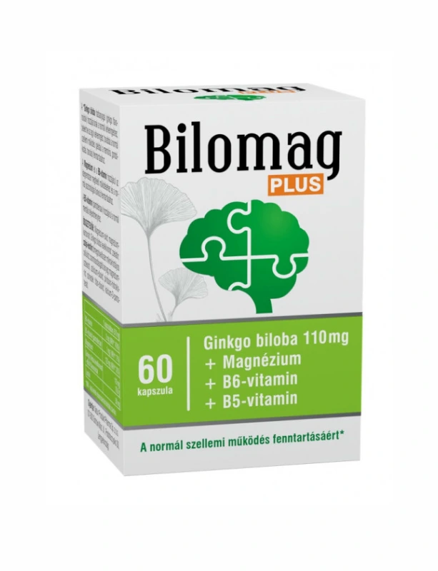 Bilomag Plus Ginkgo Biloba 110 mg kapszula