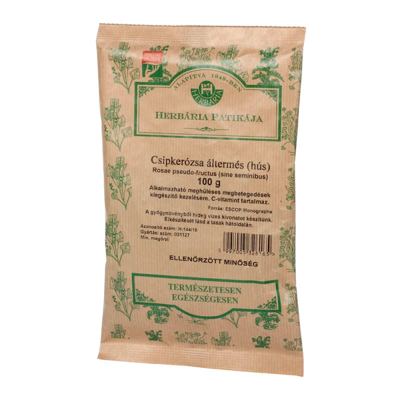 Herbária Csipkerózsa áltermés -hús (Rosae pseudo-fructus)