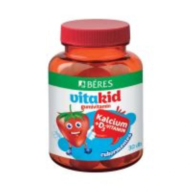 Béres VitaKid Kálcium+D3 gumivitamin