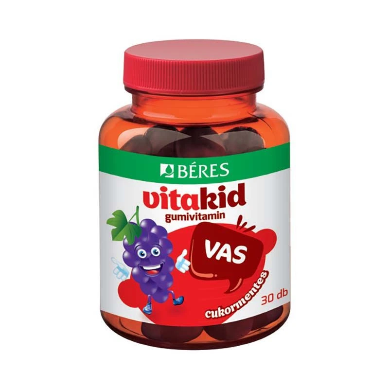 Béres VitaKid Vas gumivitamin gumitabletta