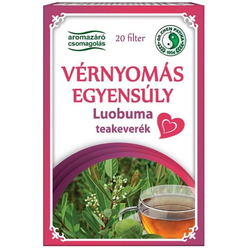 Dr. CHEN Luobuma vérnyomáscsökkentő tea