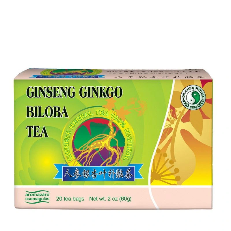 Dr. CHEN Ginseng és Ginkgo Zöld tea keverék
