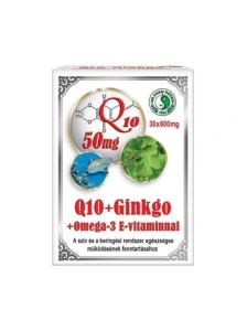 Dr. CHEN Q10 Ginkgo Omega-3 E vitamin kapszula
