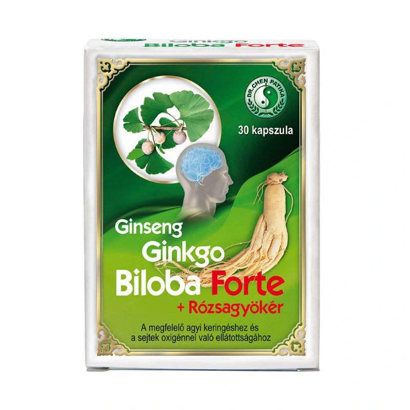 Dr. CHEN Ginseng ginkgo biloba forte kapszula