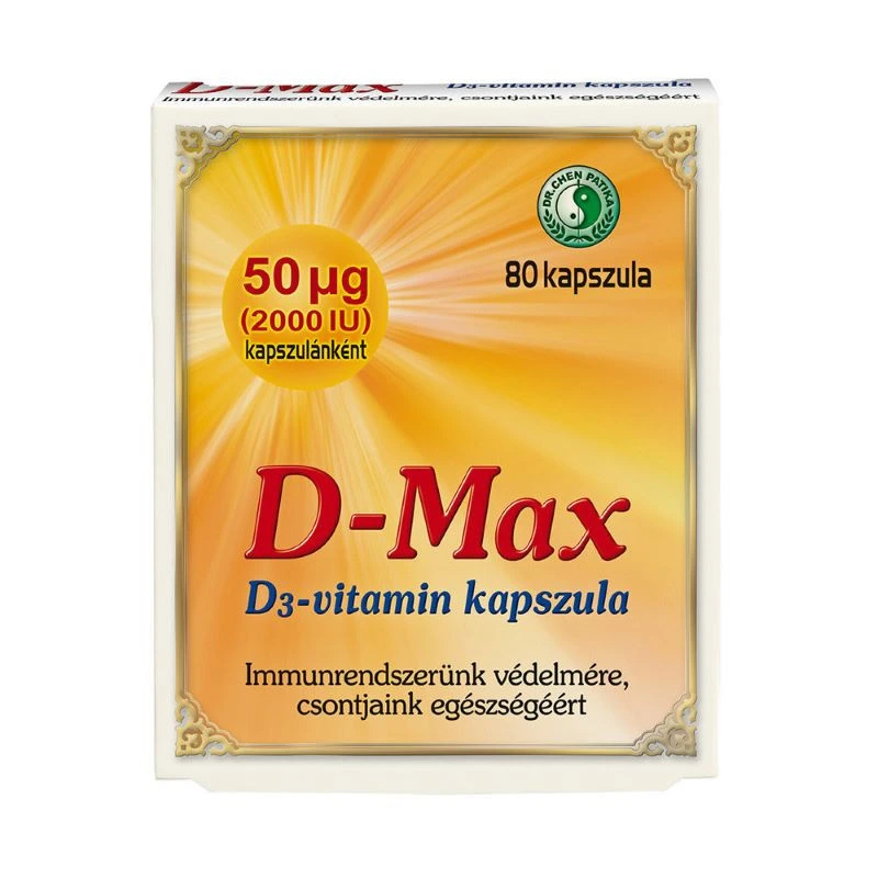 DR. CHEN D-Max D3 vitamin kapszula