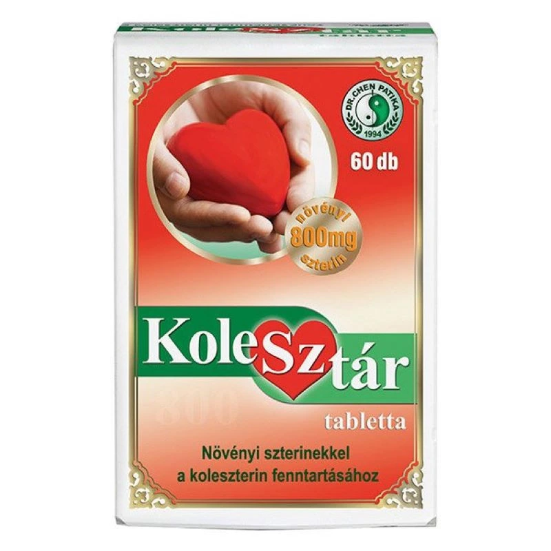 Dr. CHEN Kolesztár tabletta
