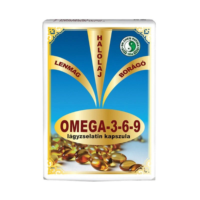 Dr. CHEN Omega-3 és 6-9 E-vitamin kapszula