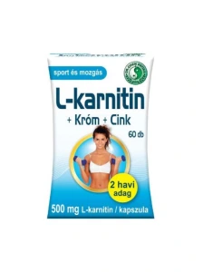 Dr. CHEN L-karnitin 500 mg + króm és cink kapszula