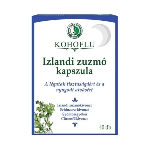 Dr. CHEN Kohoflu Izlandi zuzmó kapszula éjszakai