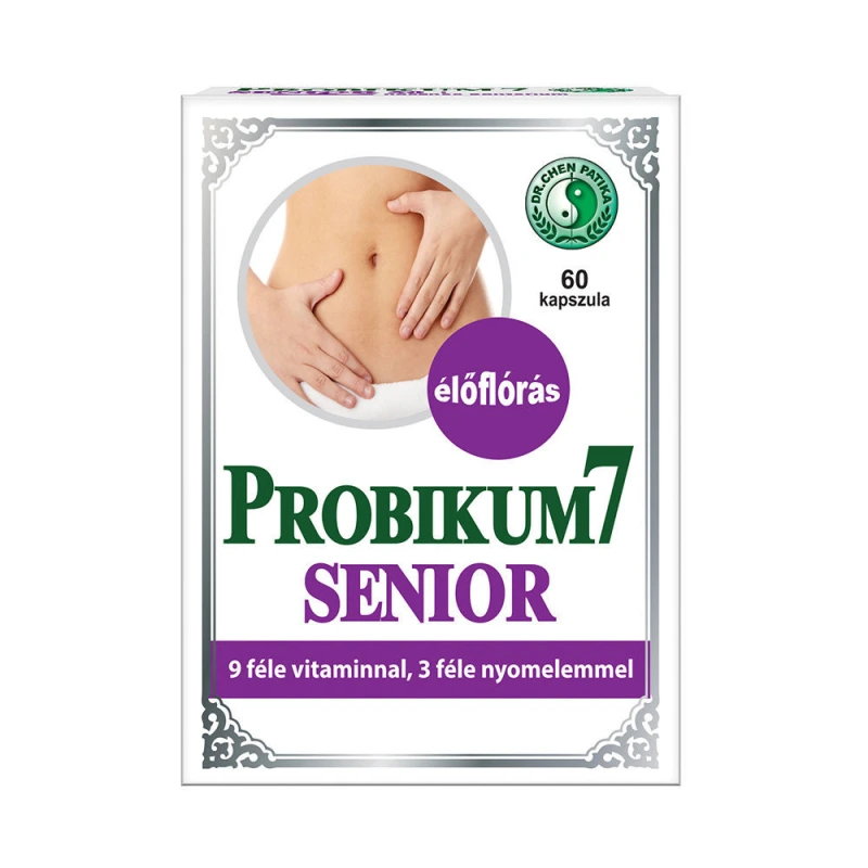 Dr. CHEN Probikum 7 Senior tápszer kapszula