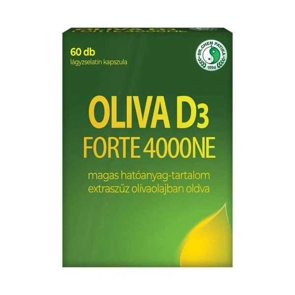 Dr. CHEN Oliva D3 vitamin 4000NE Forte kapszula